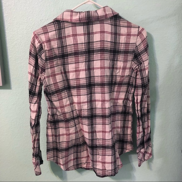 🧚🏽♀️3/$15 a.n.a. Flannel Button Down Shirt - Picture 4 of 4